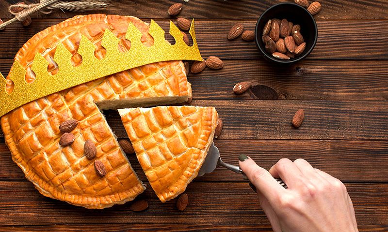 DELICES DES SENS - Galette Frangipane