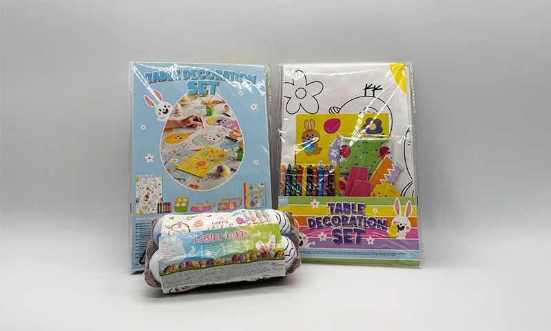 Kit créatif oeufs + set deco table